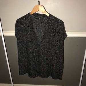 Polka Dot ⚫️ V NECK BLOUSE